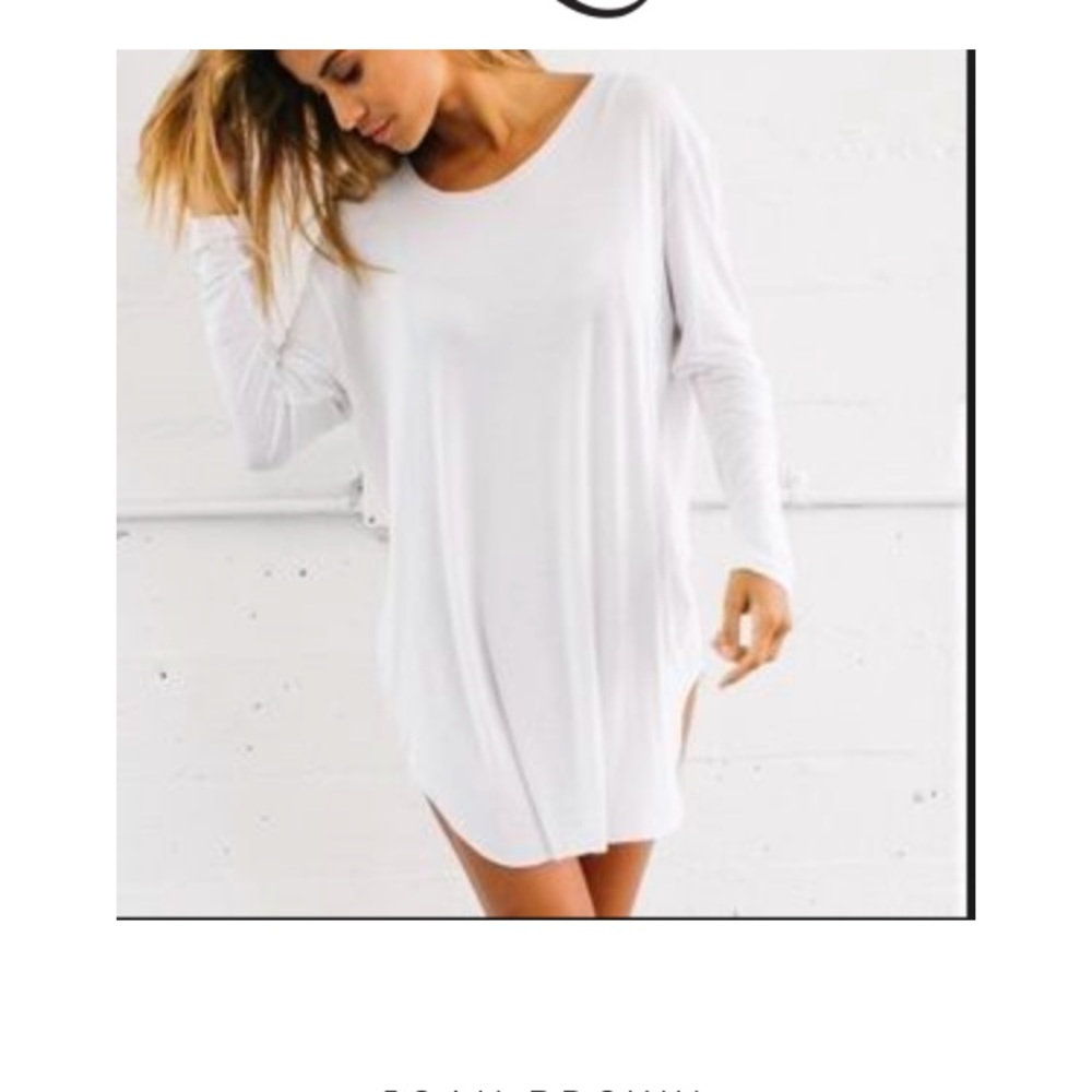 Joah Brown Nightingale Dress White OS